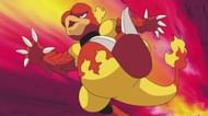 Magmar in the anime. (Image via The Pokemon Company)